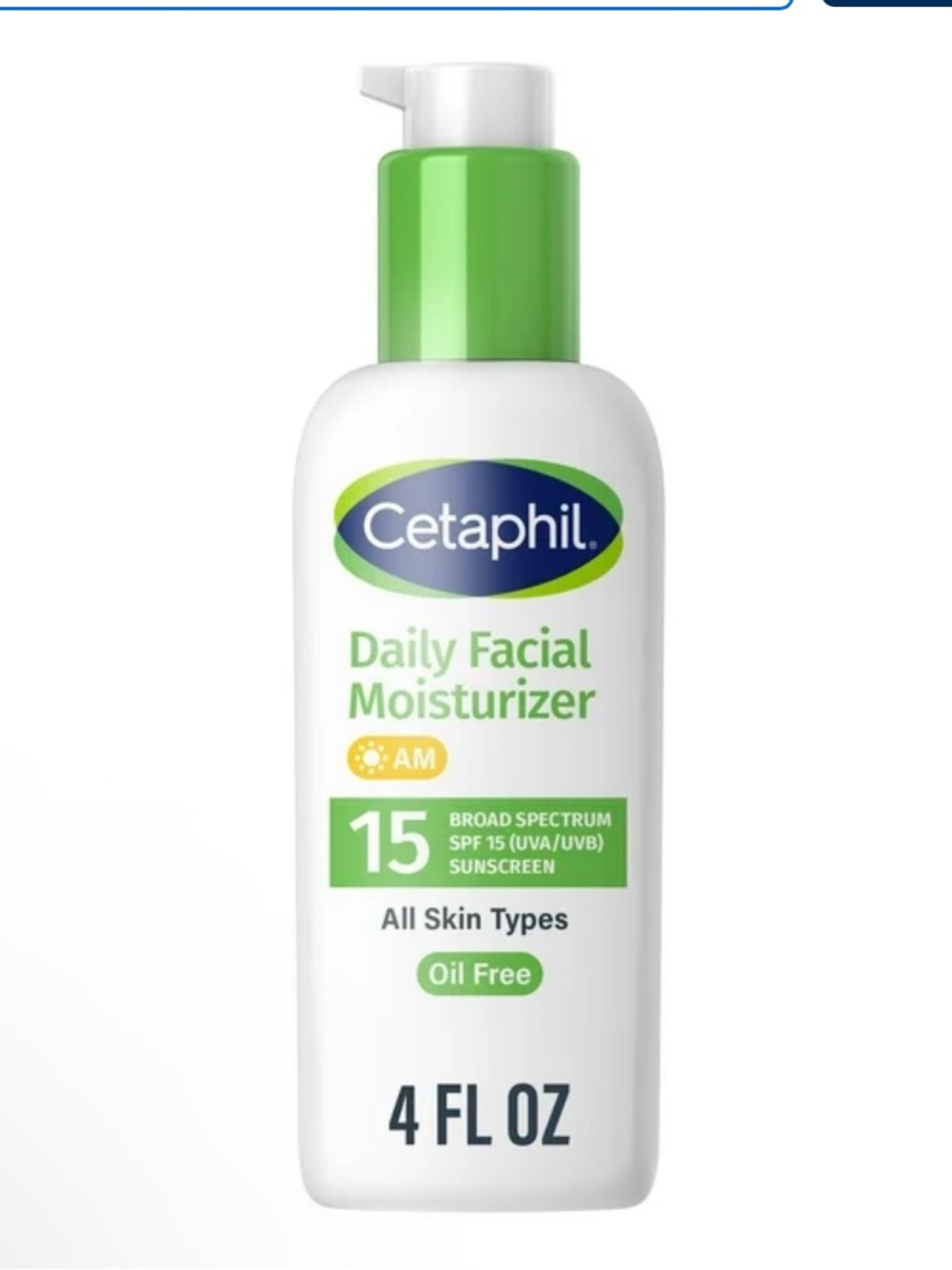 Cetaphil New Daily Facial Moisturizer SPF 15 -4 fl oz